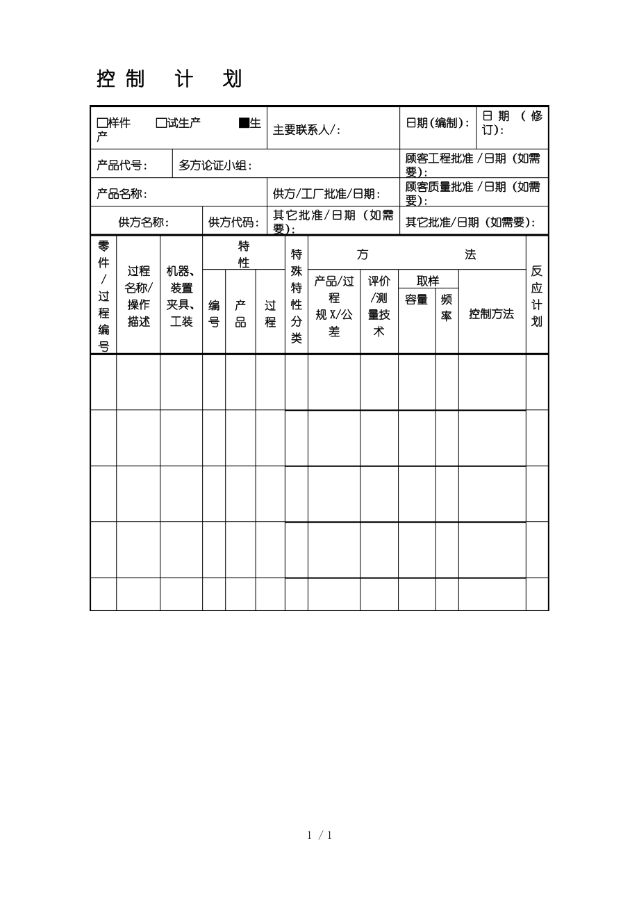 PPAP控制计划.pdf_第1页