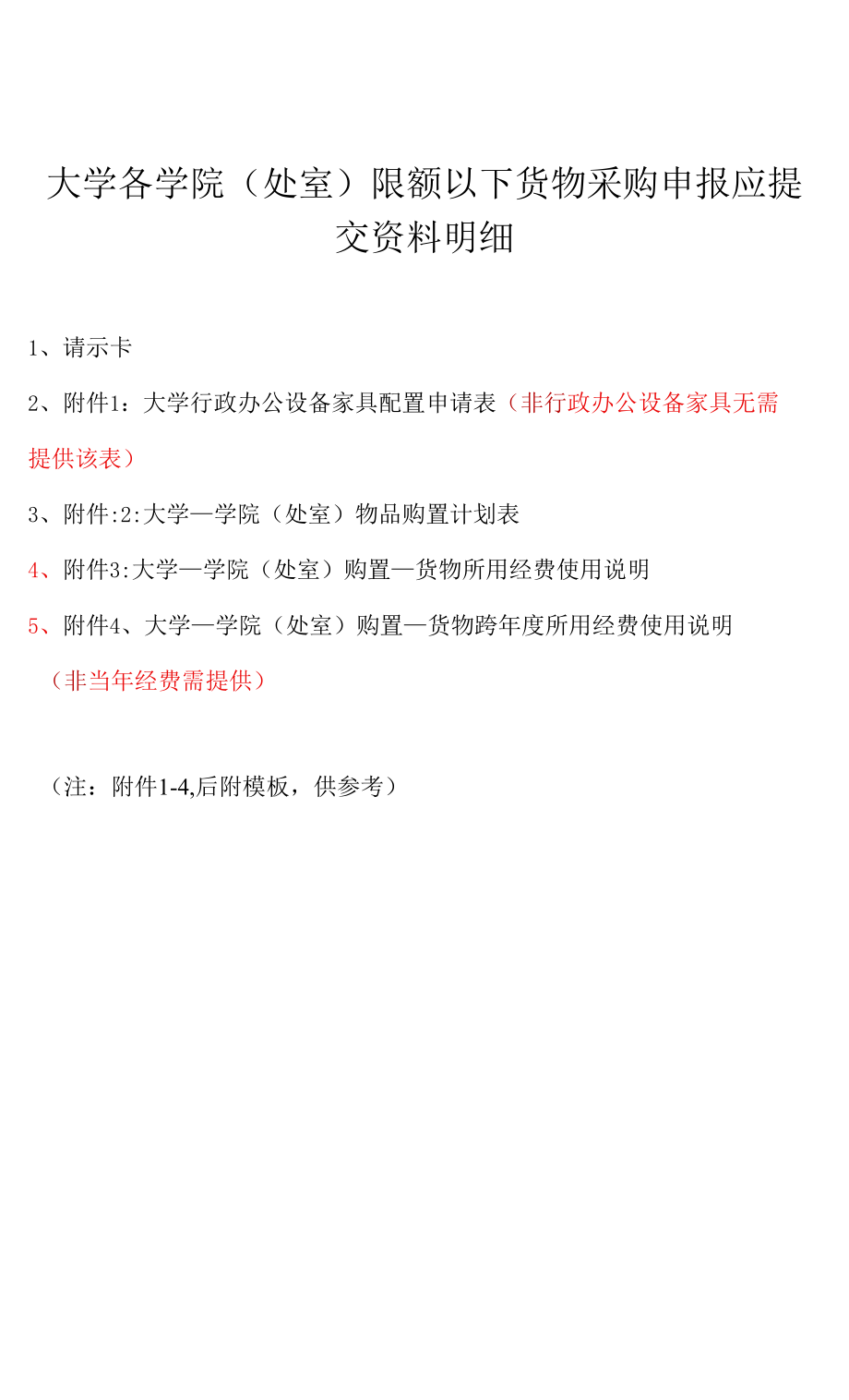 大学行政办公设备家具配置申请表.docx_第1页