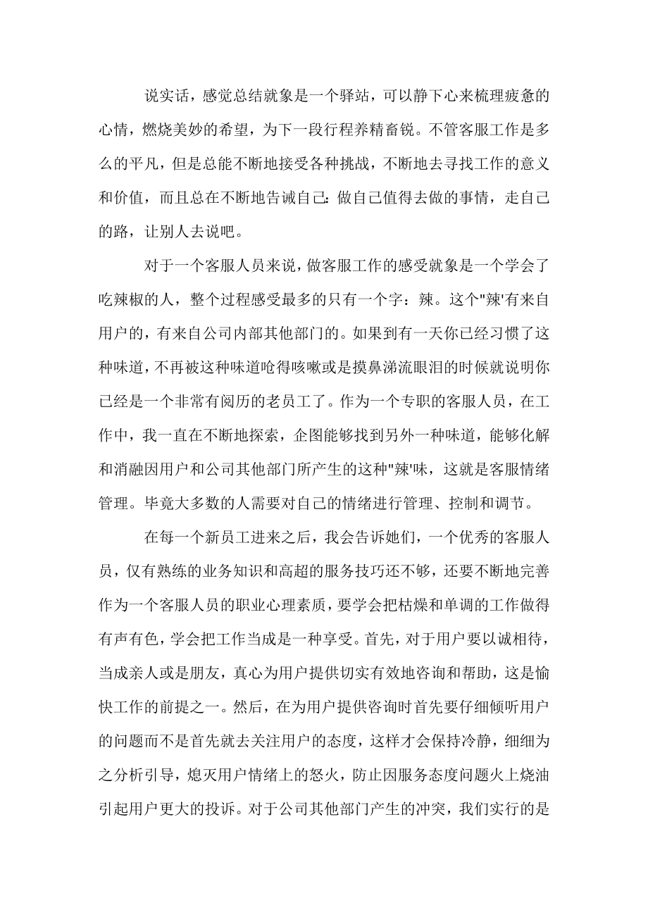 2022年客服售后个人工作总结范文三篇.docx_第2页