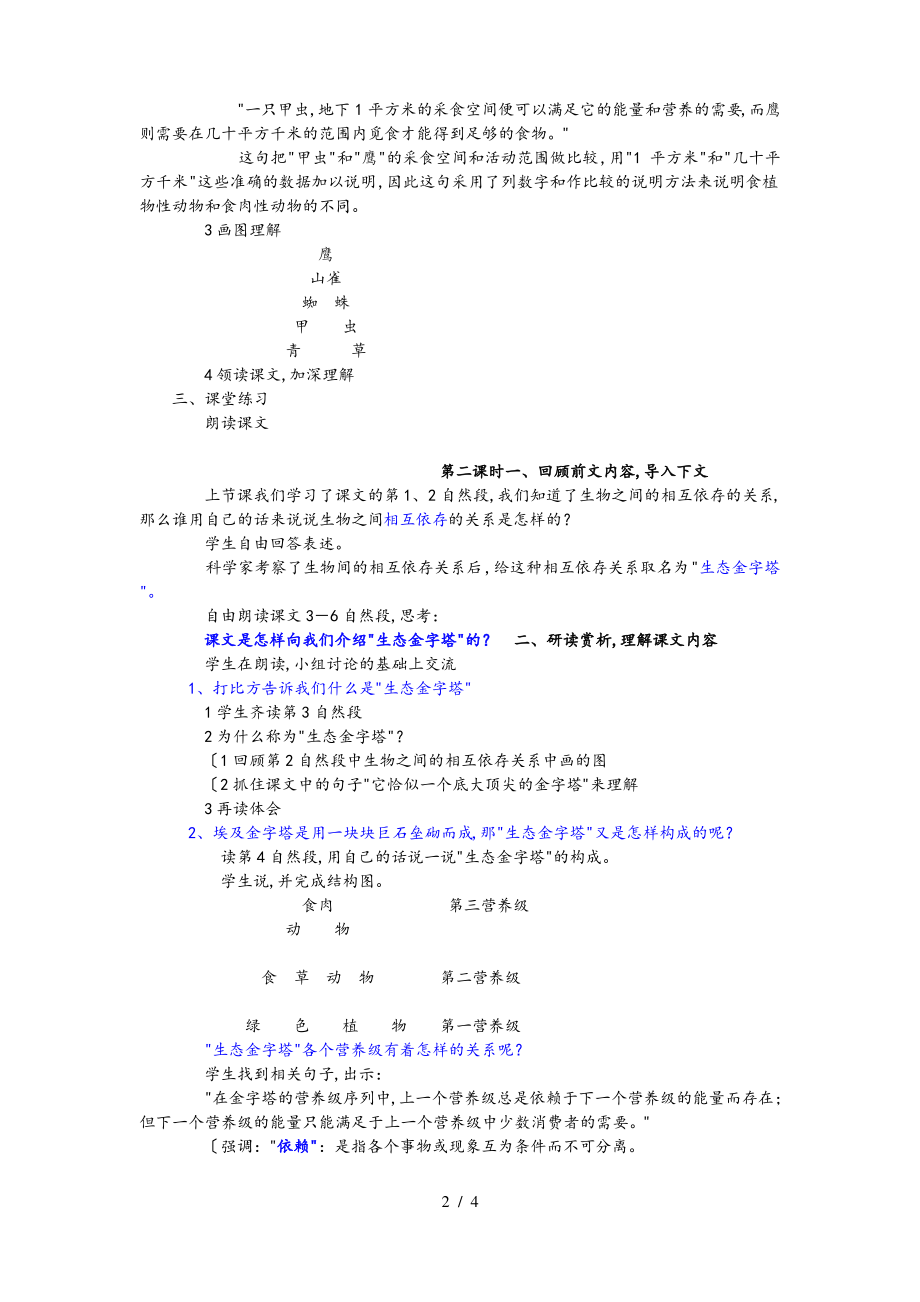 《生态金字塔》教学设计之一.pdf_第2页