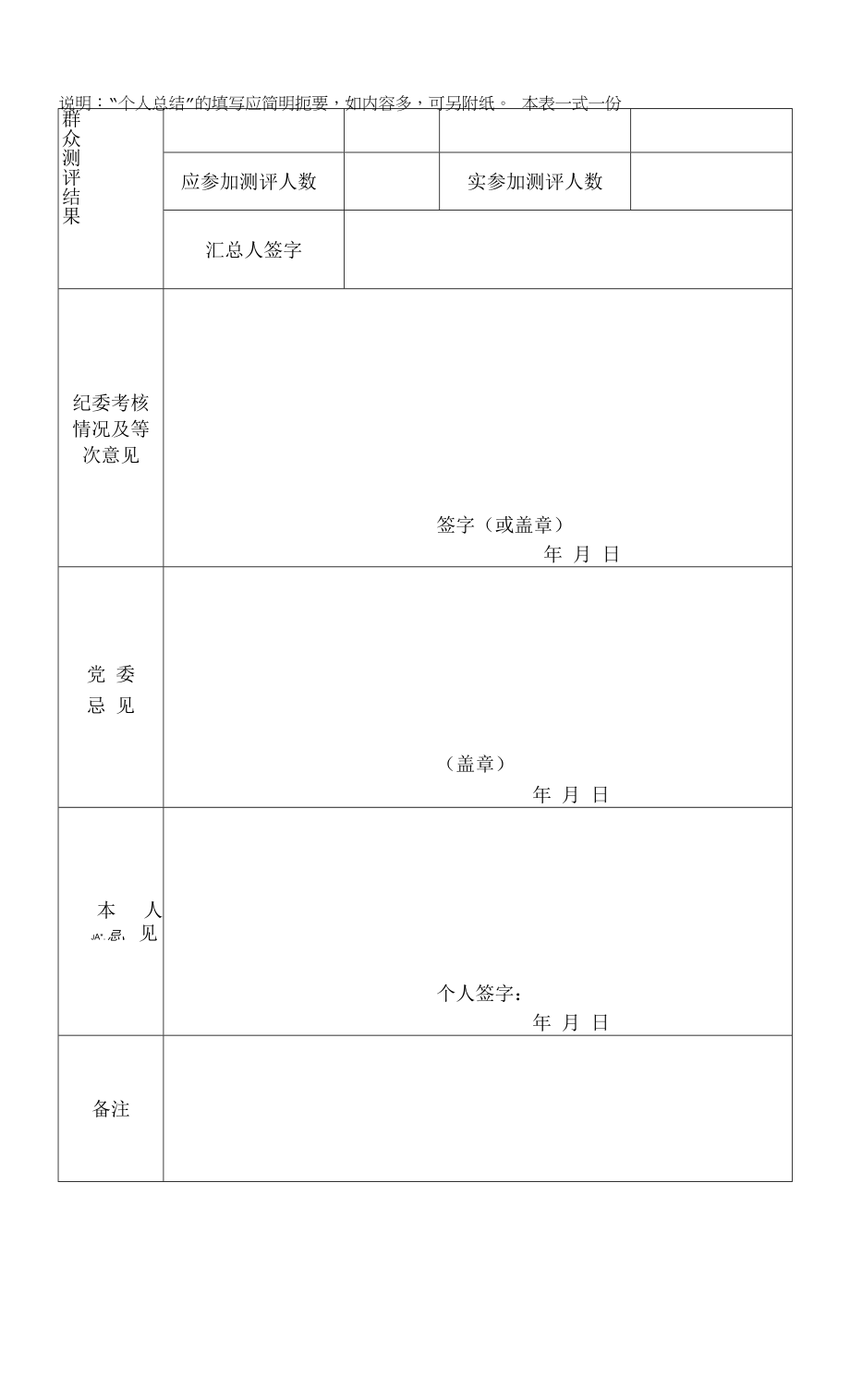 领导干部党风廉政建设责任制考核登记表.docx_第2页