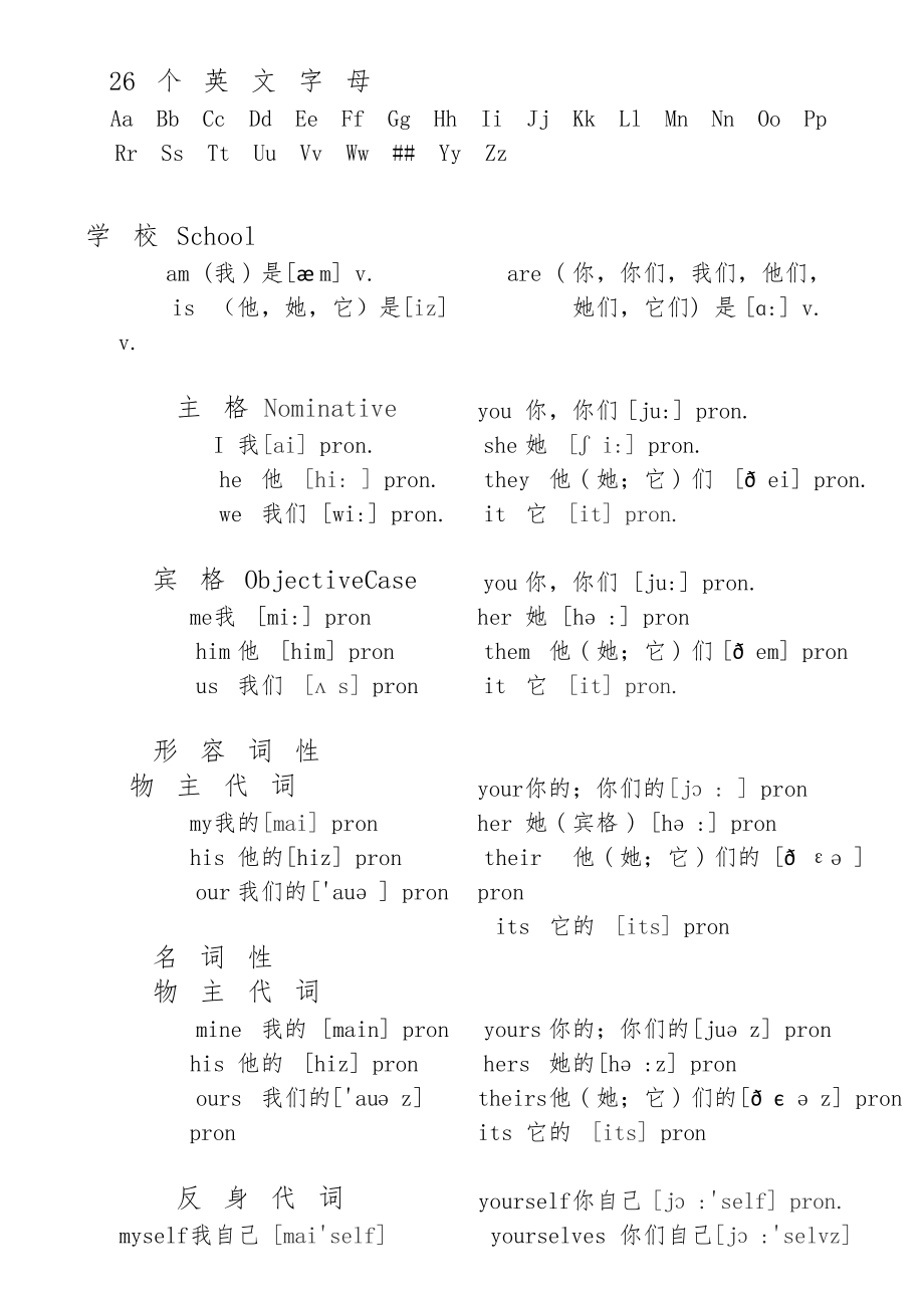 小学牛津英语全部单词及动词过去式和过去分词31692.pdf_第1页