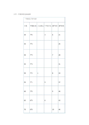 小学一年级体育达标标准7698.pdf