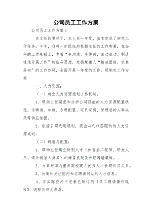 公司员工工作方案_3.docx