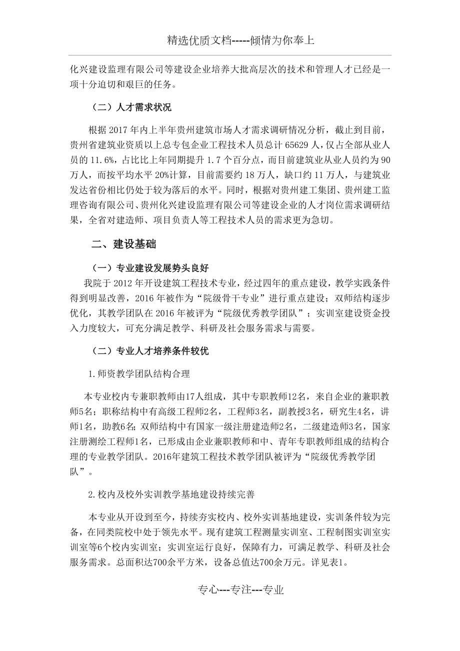 建筑工程技术骨干专业建设方案.docx_第2页