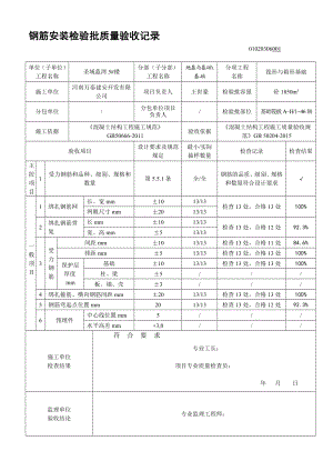 2021-2022收藏的精品资料02010204钢筋安装检验批质量验收记录.doc