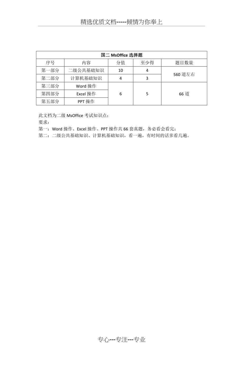 计算机二级MSoffice高级应用选择题大全(2017年最新版).docx_第1页