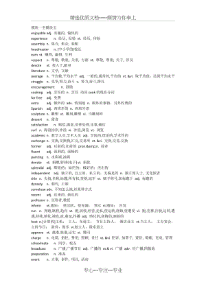 译林牛津高中英语单词表.docx