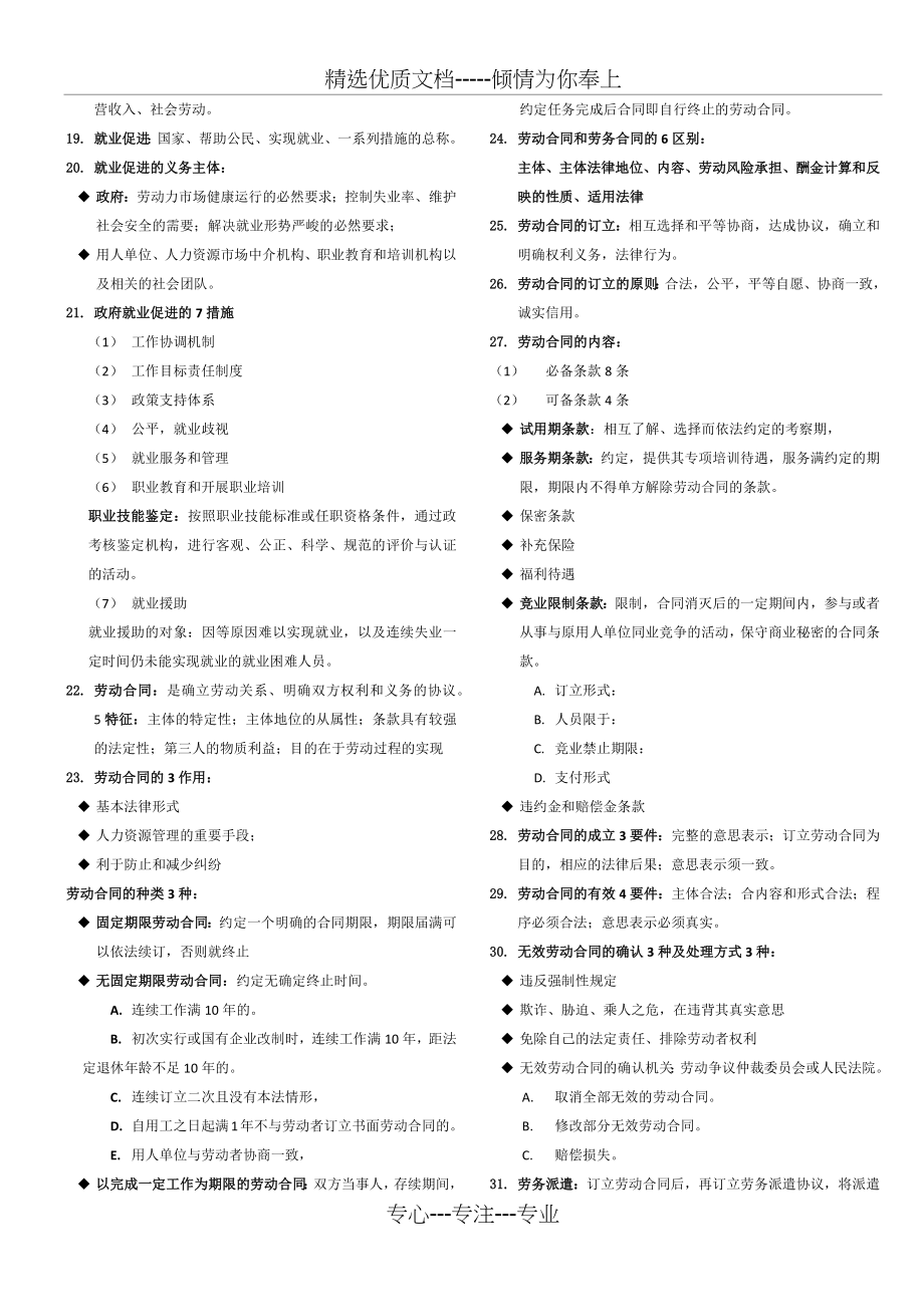 自考劳动法考试背诵重点.docx_第2页