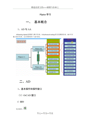 PSpice学习与使用心得.docx