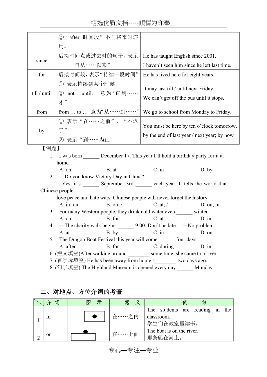 初中语法专题7介词专题.docx_第2页