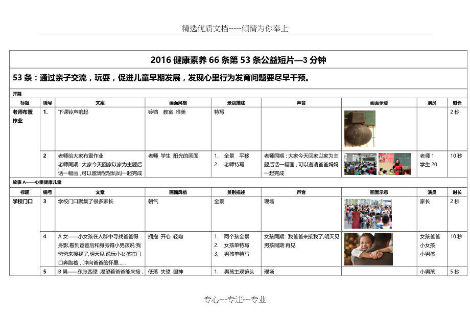 公益广告片分镜脚本.docx_第1页